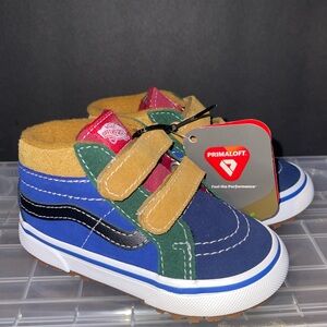 Vans Kids Sneakers - Blue, Green, Tan, Red